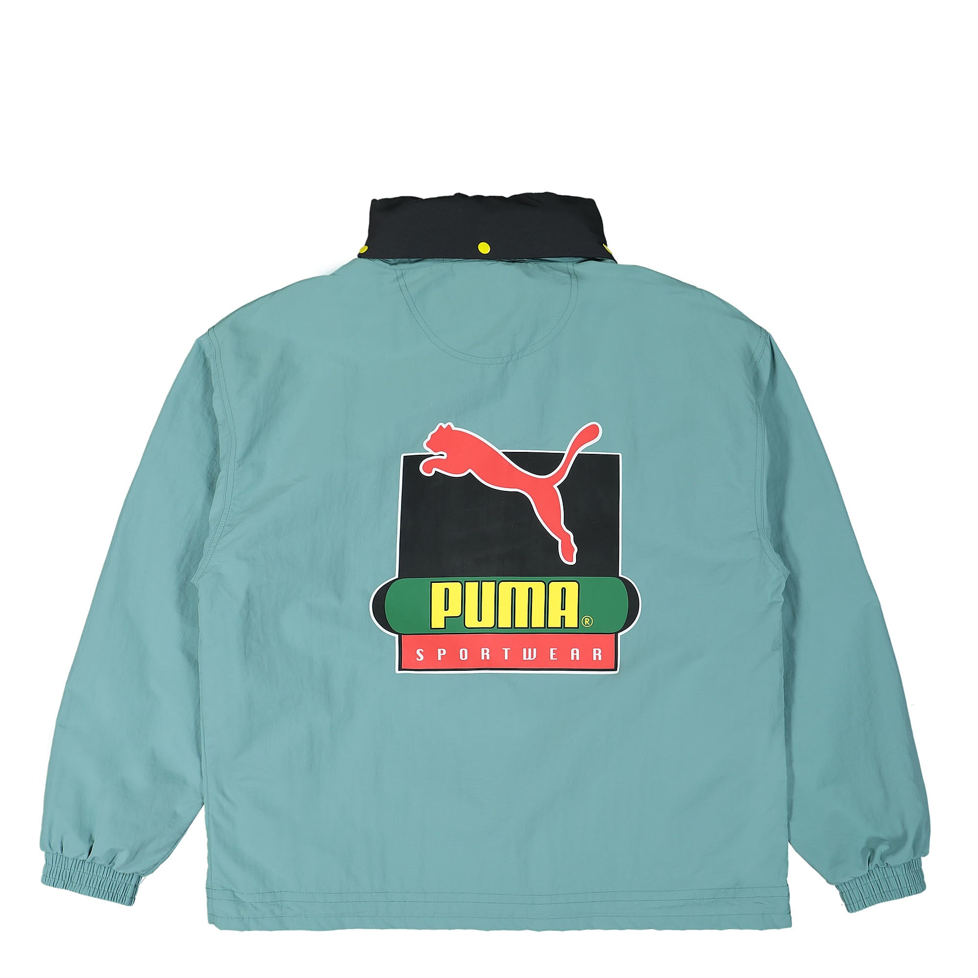 Puma Butter Goods x Puma Light Pop Over Top Mineral Blue Tops Material | Overkill