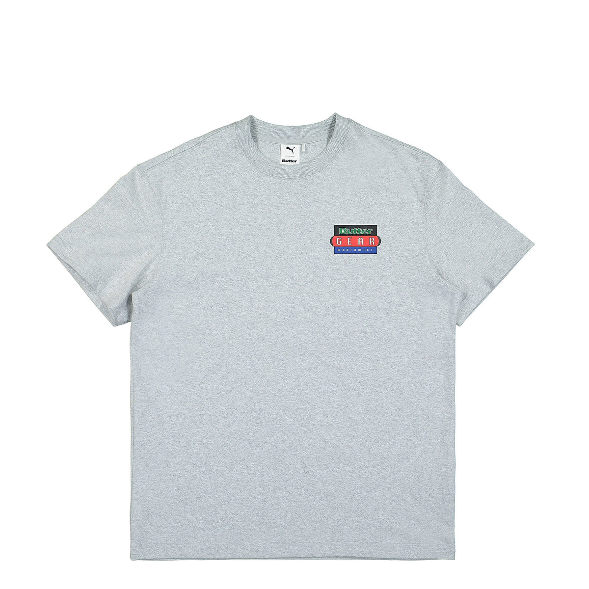 Puma Butter Goods x Puma Graphic Tee Light Gray Heather T-Shirts 534058 04 | Overkill