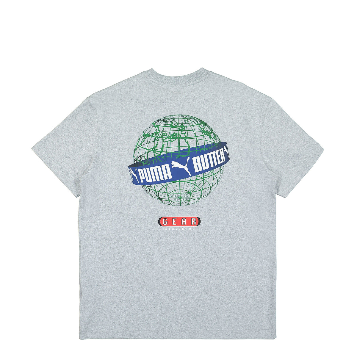 Puma Butter Goods x Puma Graphic Tee Light Gray Heather T-Shirts Material | Overkill