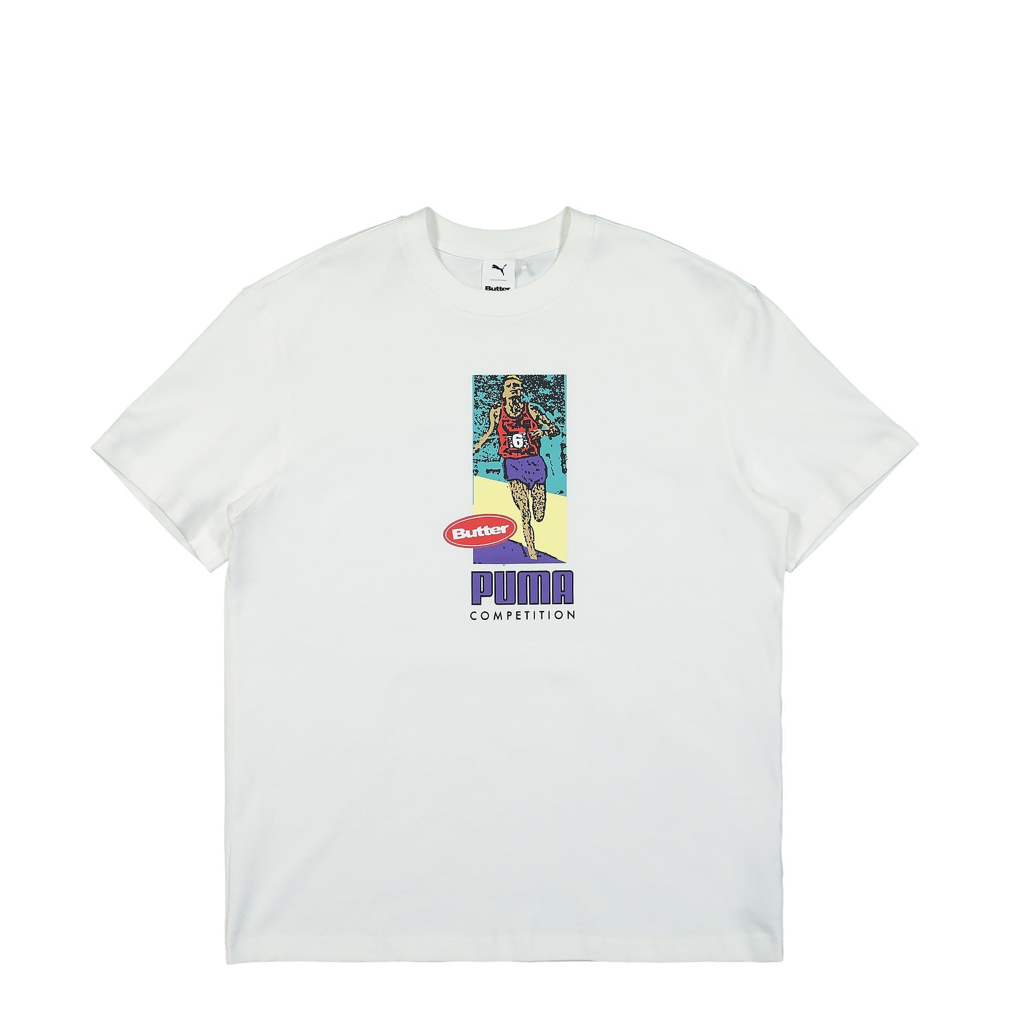 Puma Butter Goods x Puma Graphic Tee Puma White T-Shirts 534058 52 | Overkill