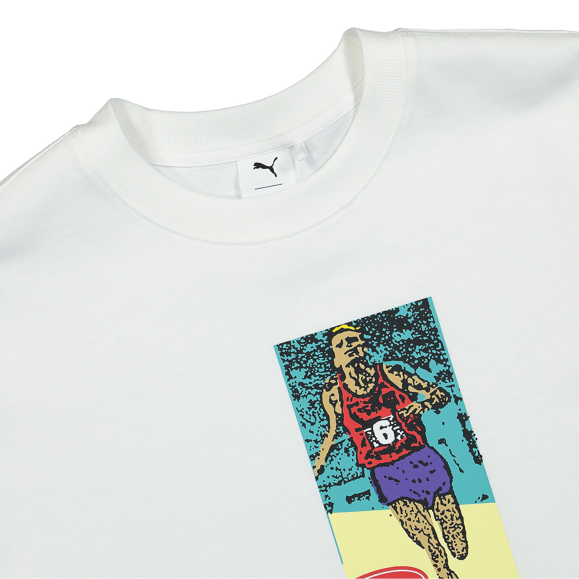 Puma Butter Goods x Puma Graphic Tee Puma White T-Shirts Close-up | Overkill