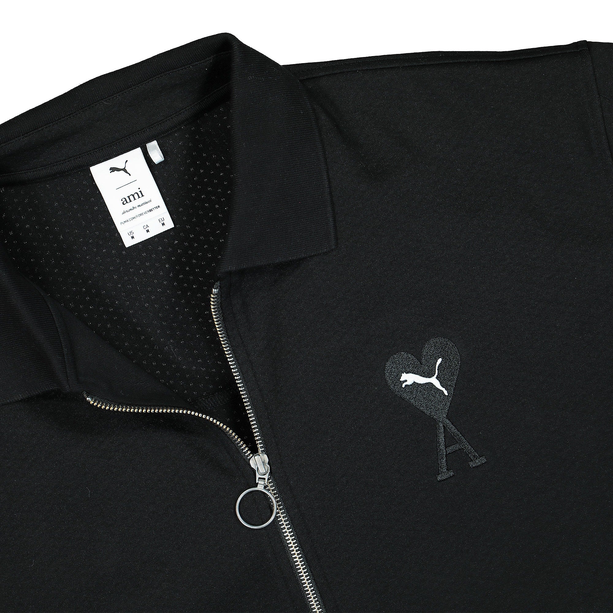 Puma AMI x Puma Track Top Puma Black Track Jackets Detailfoto | Overkill
