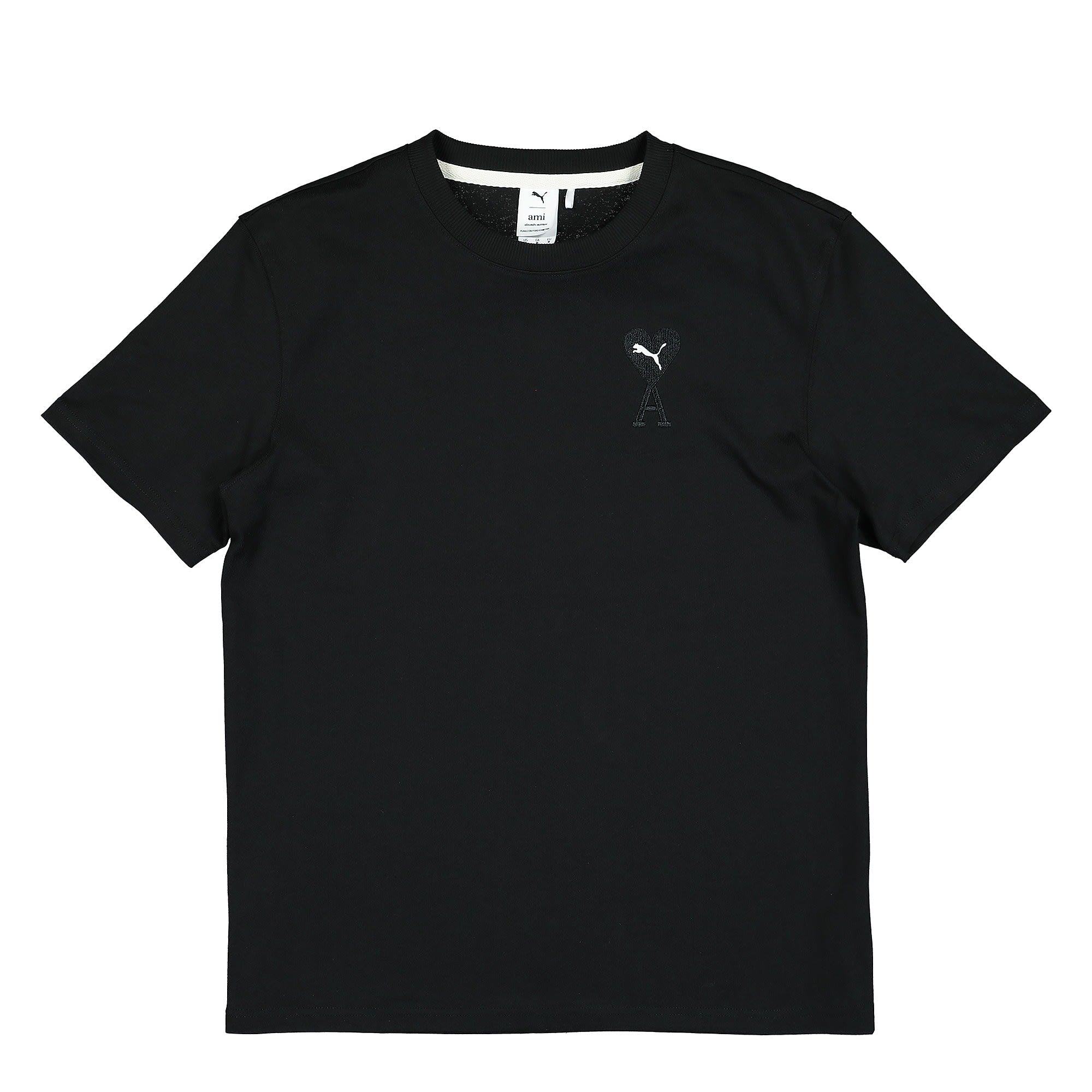 Puma AMI x Puma Graphic Tee Puma Black T-Shirts 534070 01 | Overkill