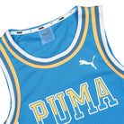 Puma Wmns Ballin Crop Jersey Ocean Dive T-Shirts Close-up | Overkill