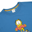 Puma Garfield x Puma Graphic Tee Vallarta Blue T-Shirts Close-up | Overkill