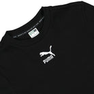 Puma Wmns Classics Ribbed Tee Dress Puma Black Dresses Close-up | Overkill