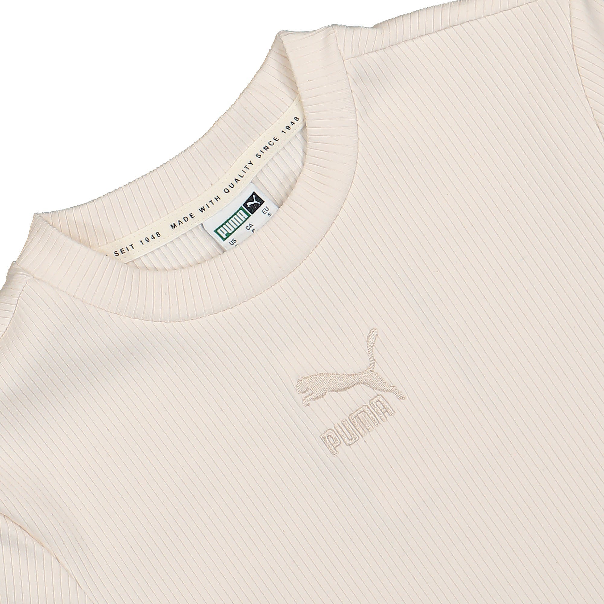 Puma Wmns Classics Ribbed Tee Dress No Color Dresses Close-up | Overkill
