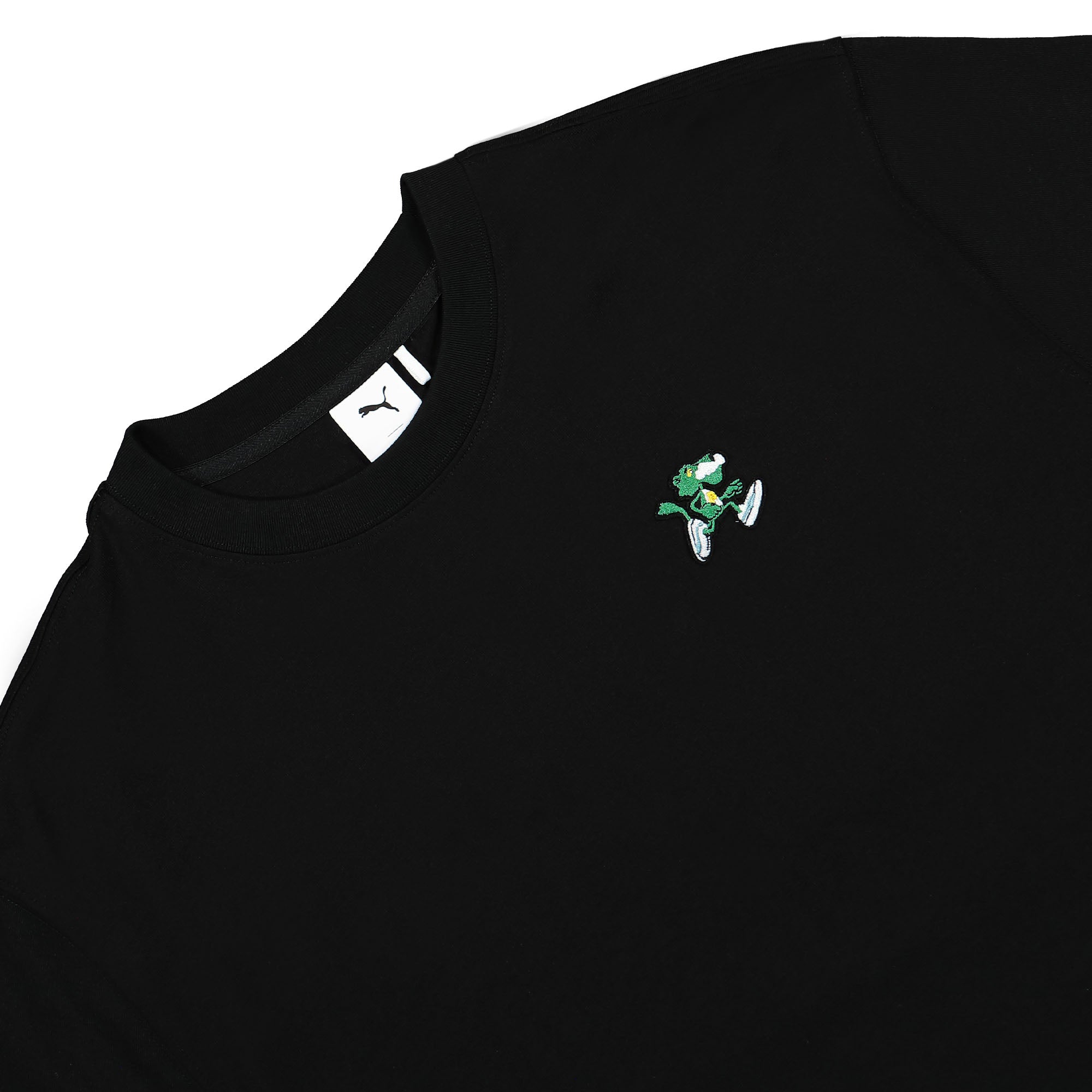 Puma The Mascot Tee Puma Black T-Shirts Close-up | Overkill