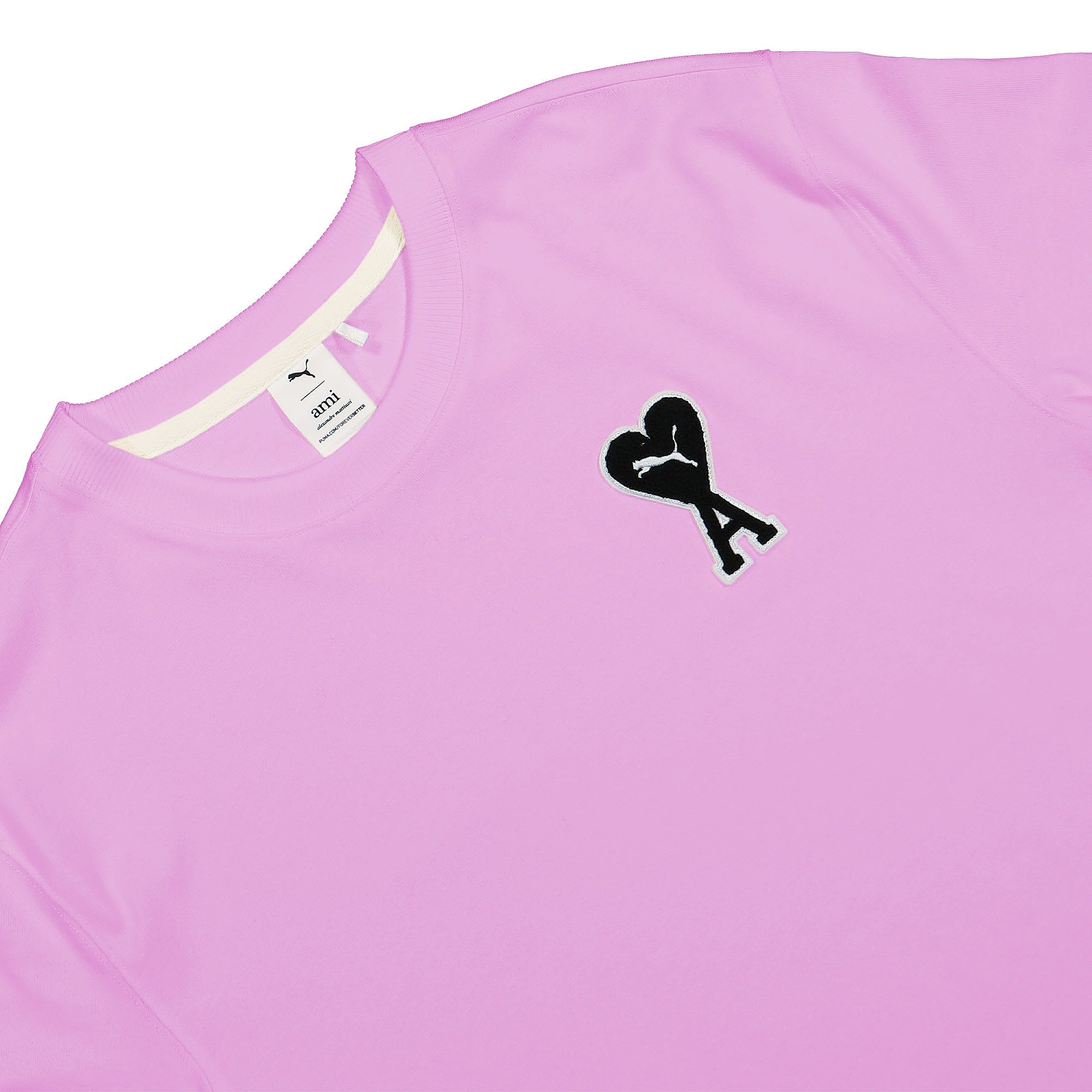 Puma AMI x Puma Tee Orchid T-Shirts Close-up | Overkill