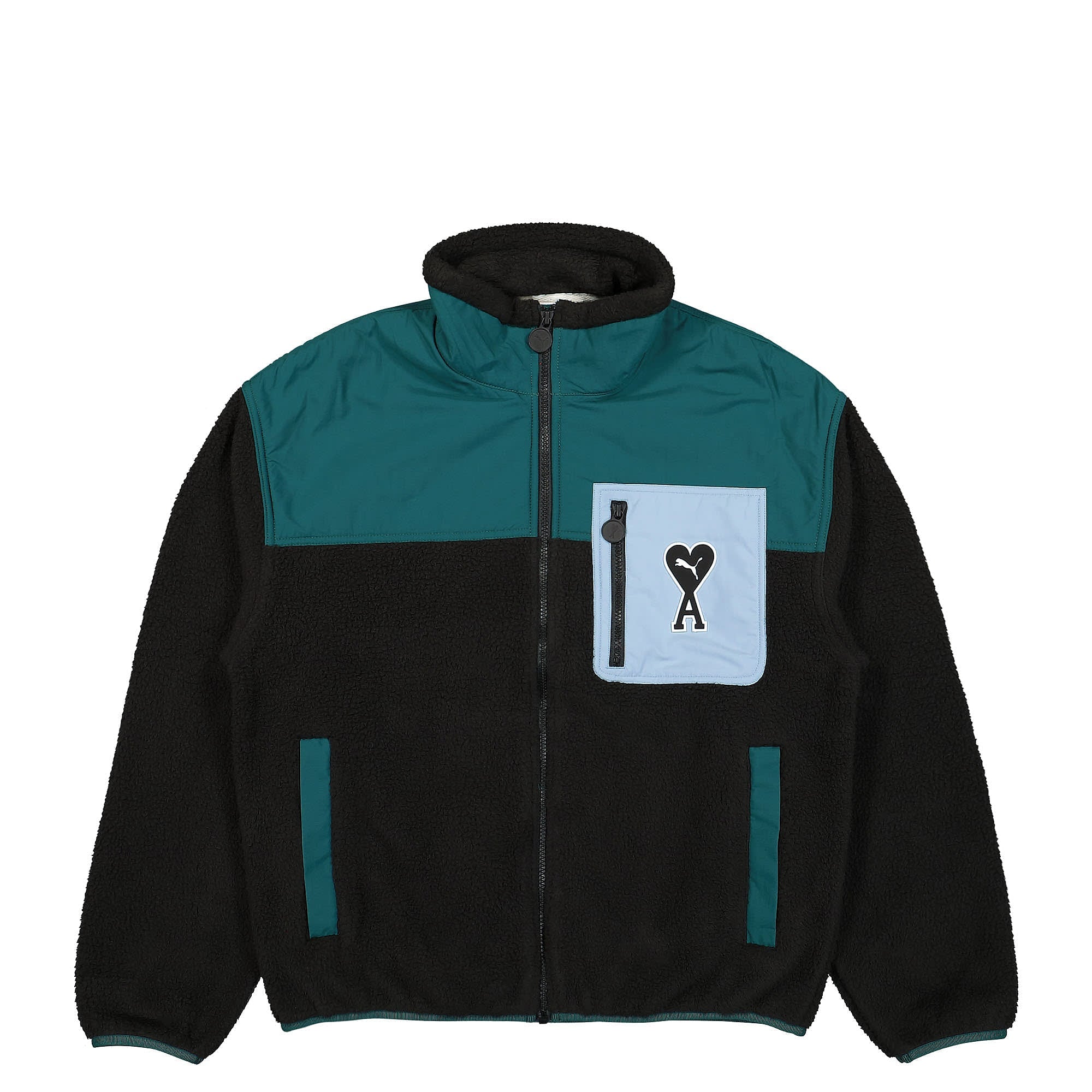PUMA x ami トラックジャケット コラボ Mサイズ Puma x AMI Men's Track Top in Blue — MAJOR