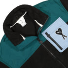 Puma AMI x Puma Sherpa Jacket Puma Black Fleece Jackets Close-up | Overkill