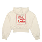 Puma Coca Cola x Puma Wmns Cropped Hoodie Ivory Glow Hoodies Material | Overkill