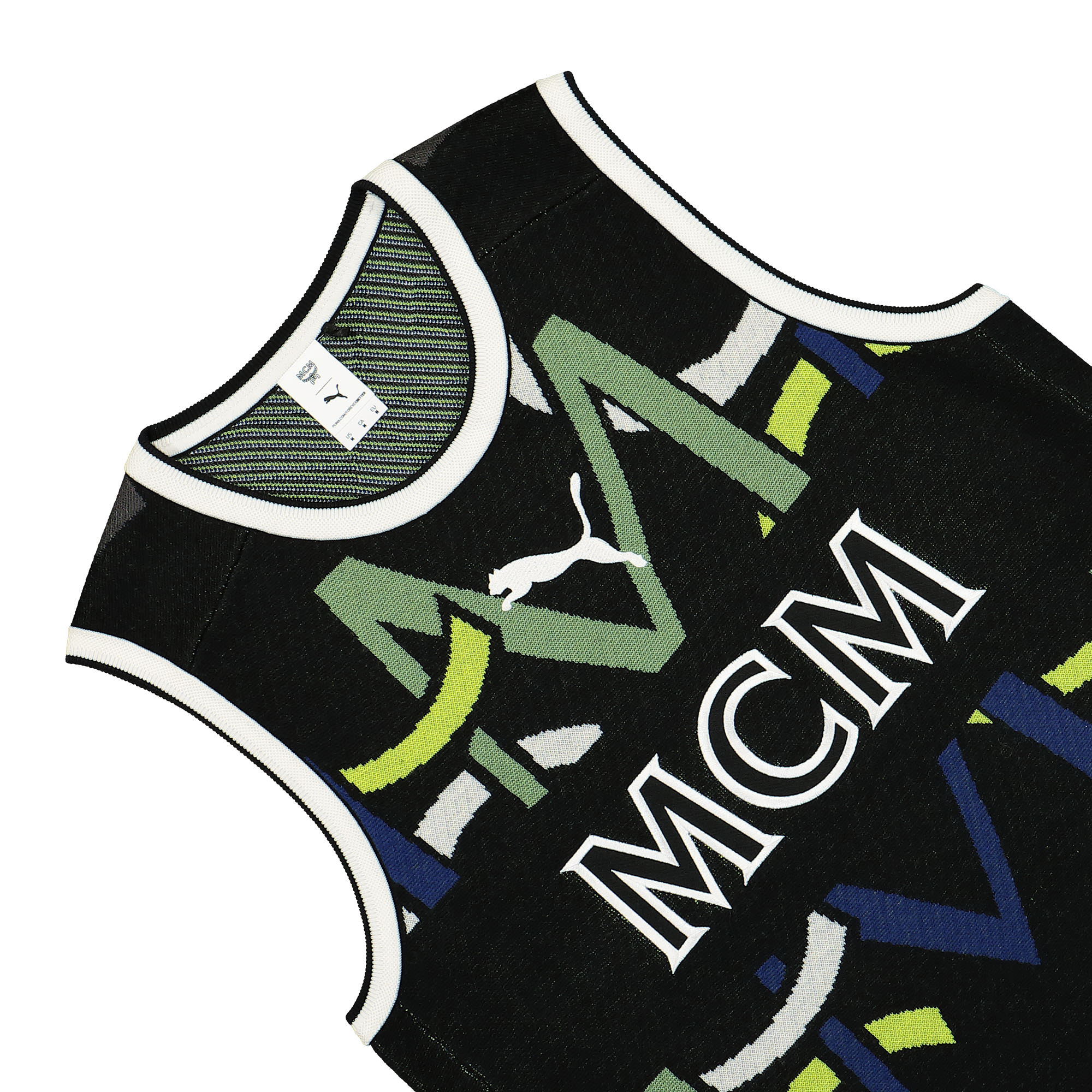 Puma Tank Top Puma Black - AOP Tops Close-up | Overkill