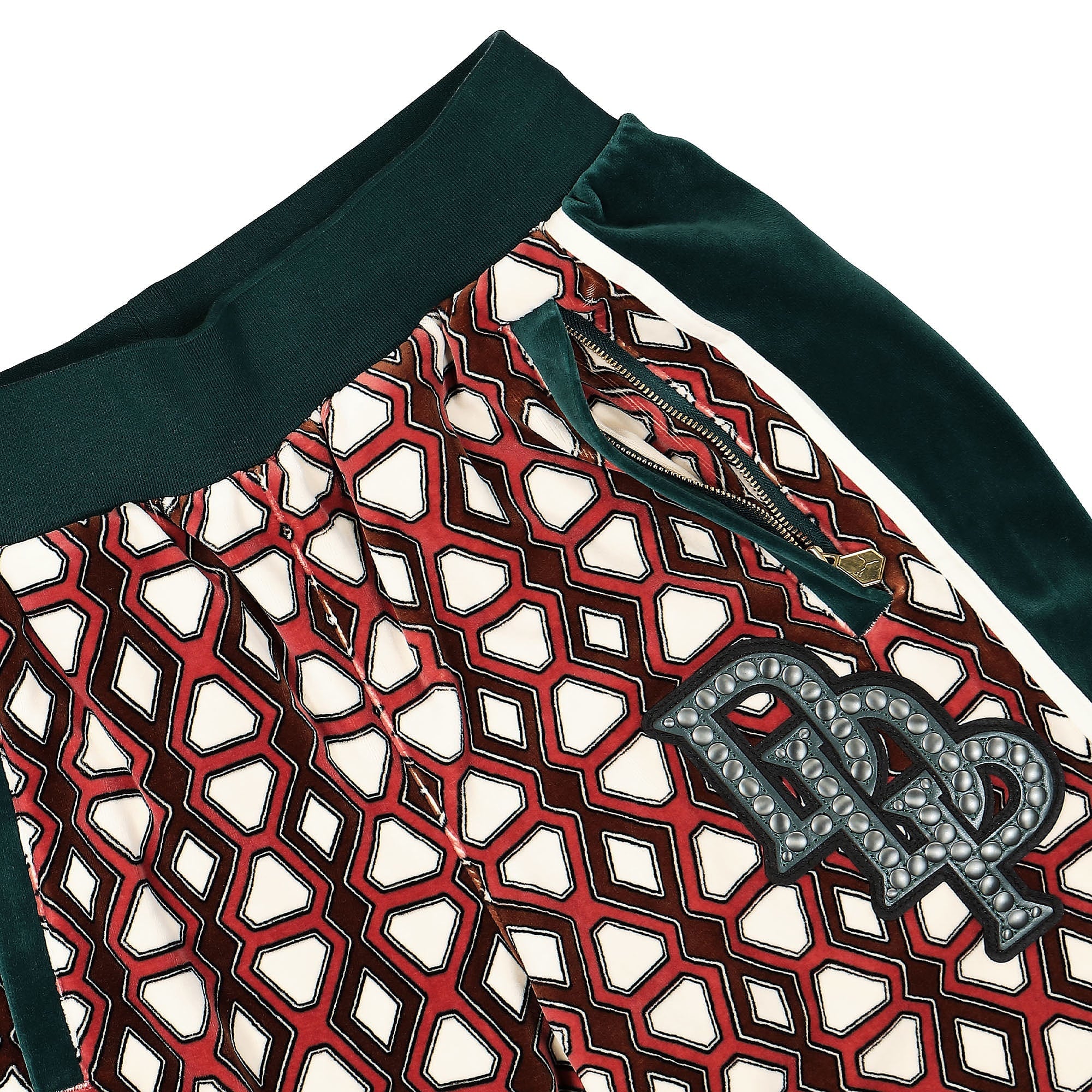 Puma Dapper Dan x Puma T7 Pants Birch - AOP Casual Pants Detailfoto | Overkill