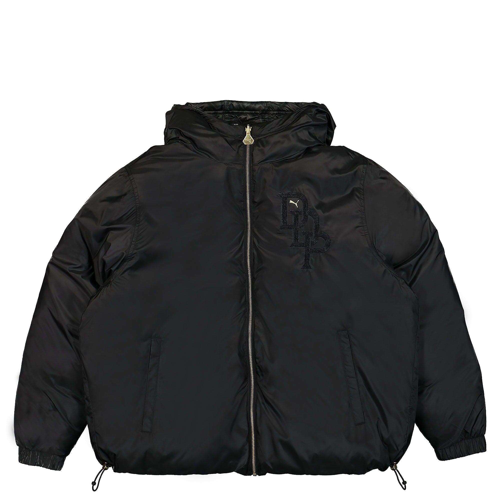 Puma Dapper Dan x Puma Reversible Bomber Jacket Puma Black Puffer Jackets Detail view 1 | Overkill
