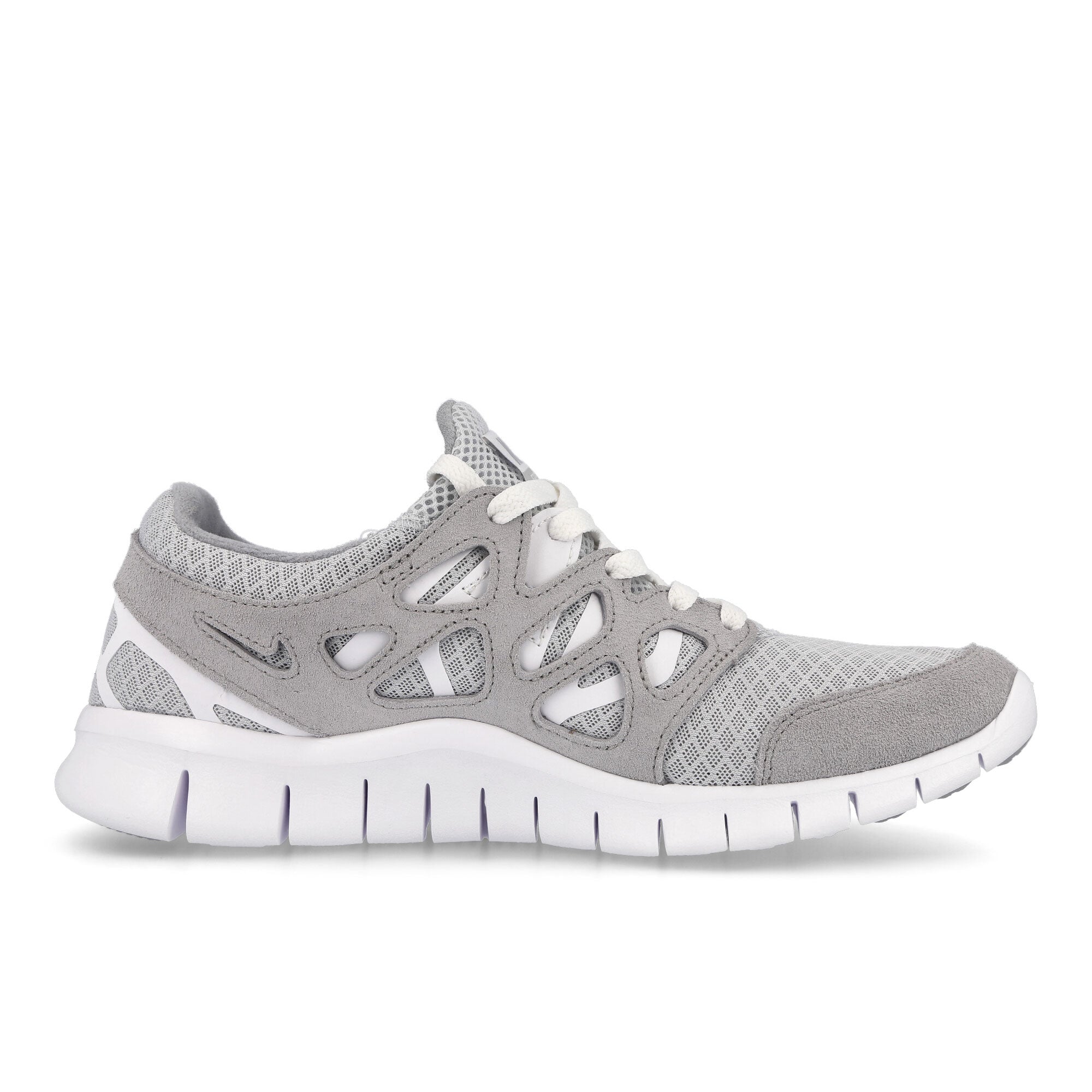 Nike free run 2 Wolf Grey / Pure Platinum - White   Material | Overkill