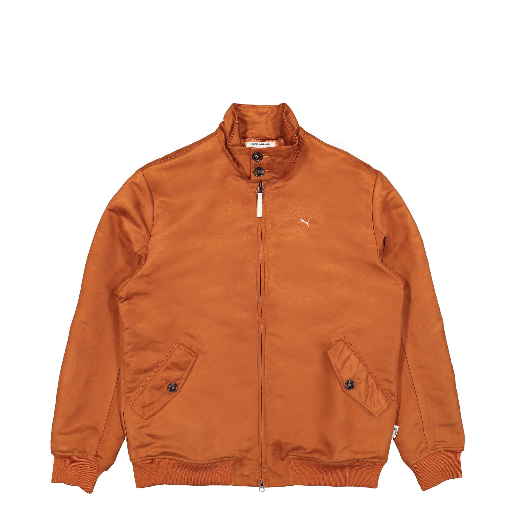 Puma MMQ Fast Green Harrington Jacket Bombay Brown Bomber & Varsity Jackets 537993 74 | Overkill