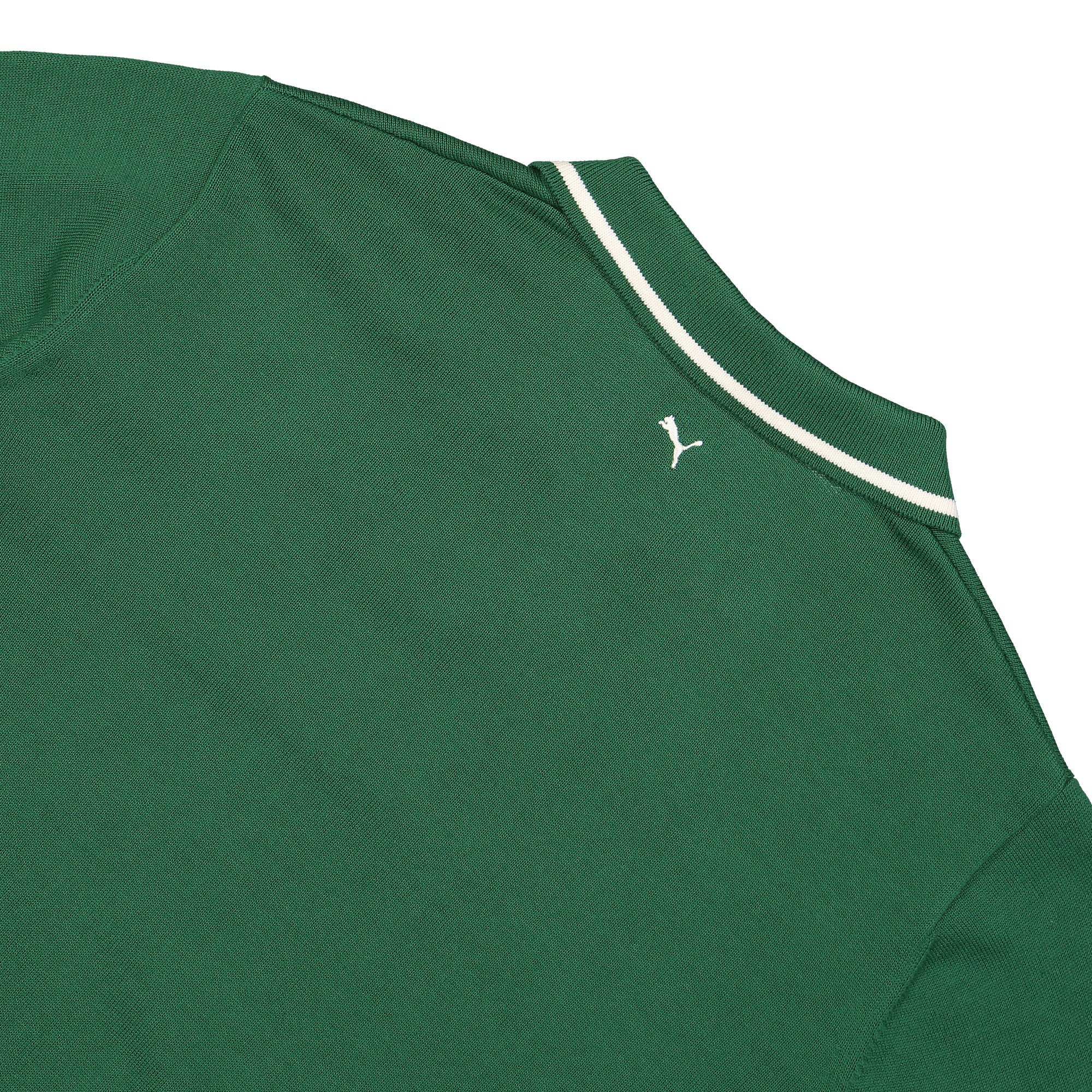 Puma MMQ Fast Green Drill Top Vine Sweatshirts Detailfoto | Overkill