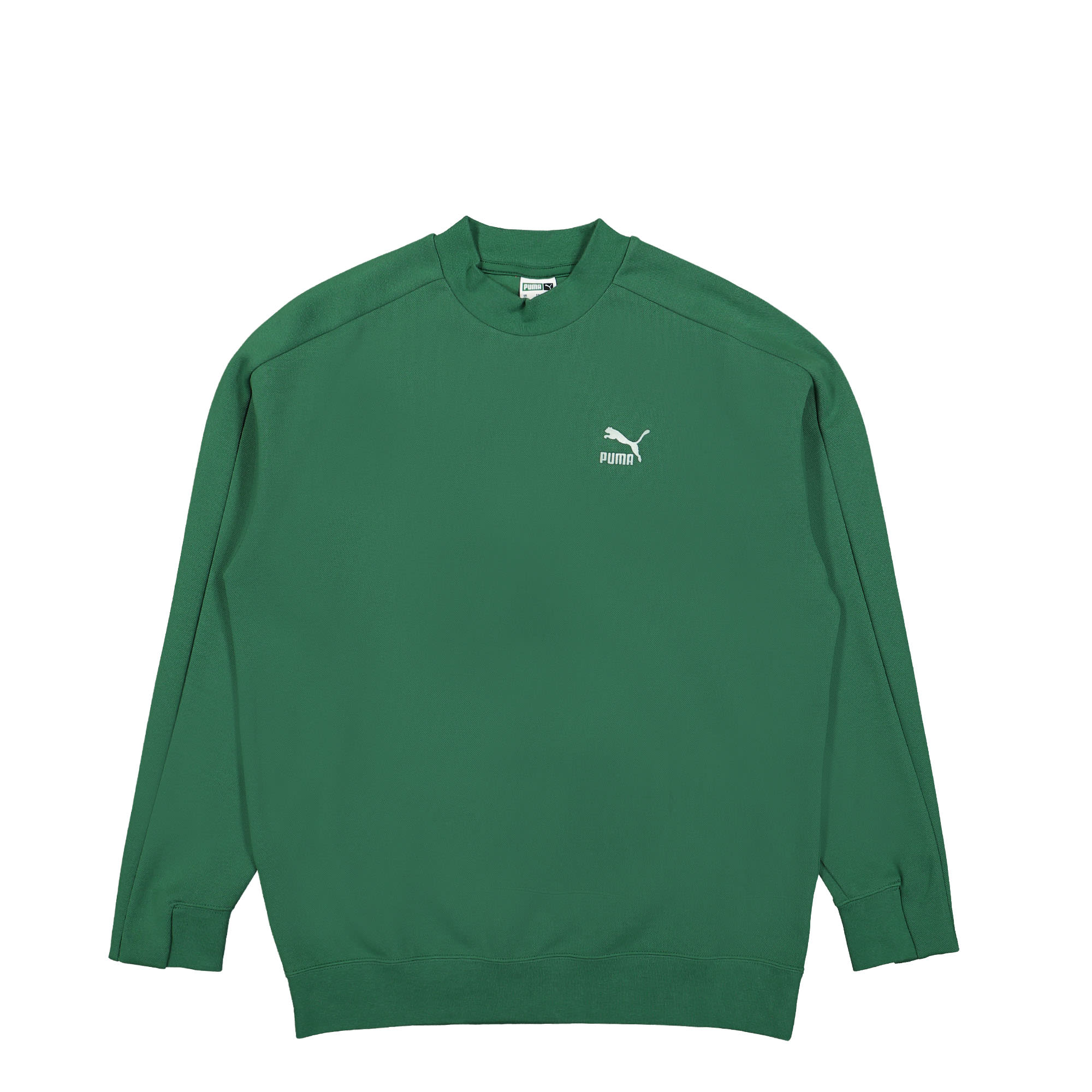 Puma T7 Mock Neck Crew Vine Sweatshirts 539483 37 | Overkill
