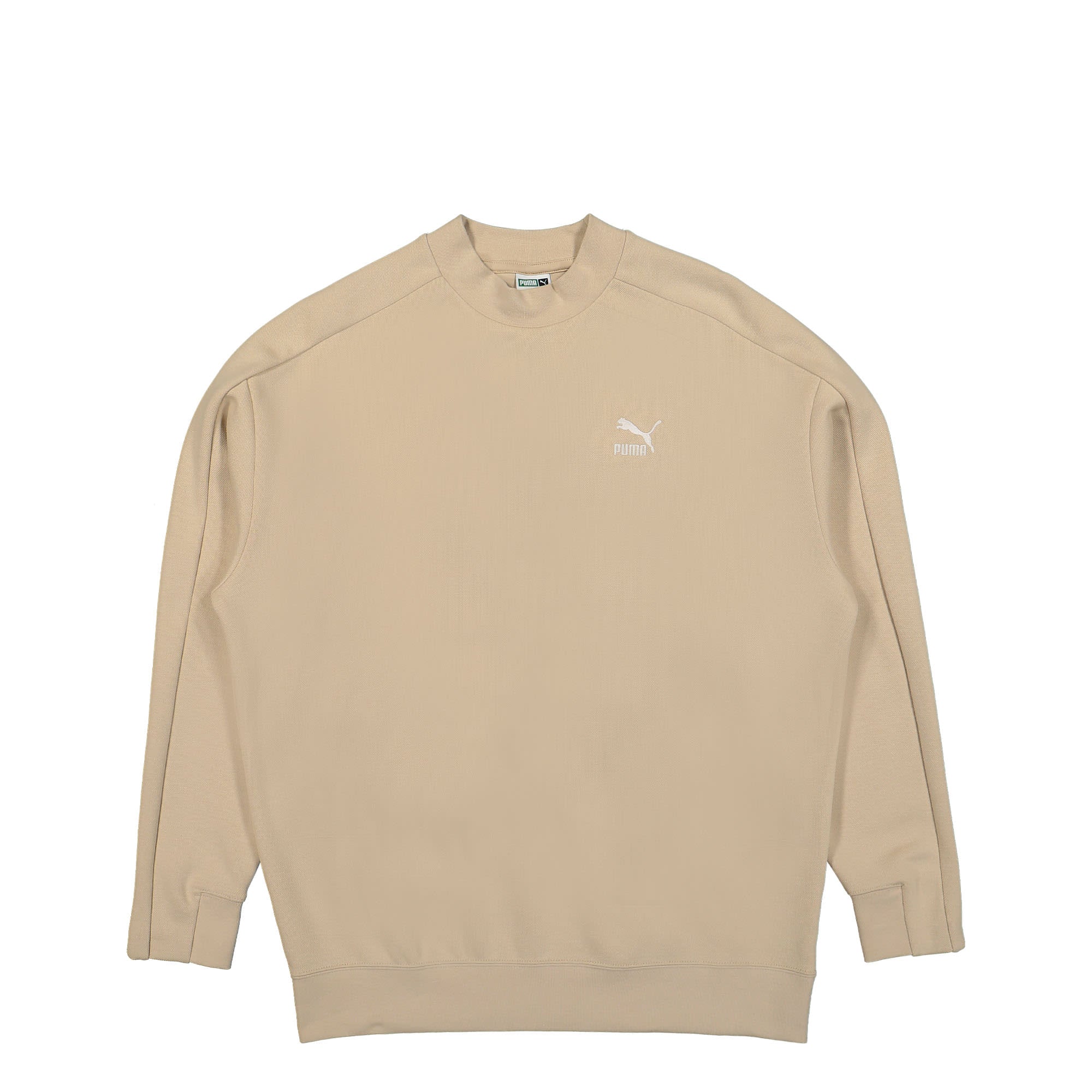 Puma T7 Mock Neck Crew Granola Sweatshirts 539483 88 | Overkill