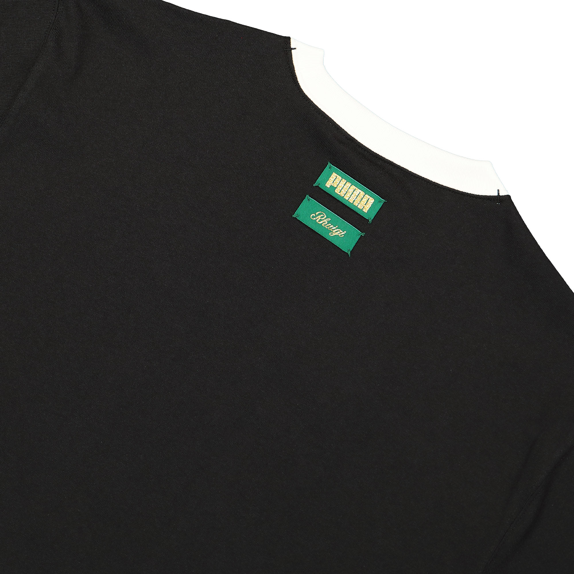 Puma RHUIGI x Puma Graphic Tee Puma Black T-Shirts Detailfoto | Overkill