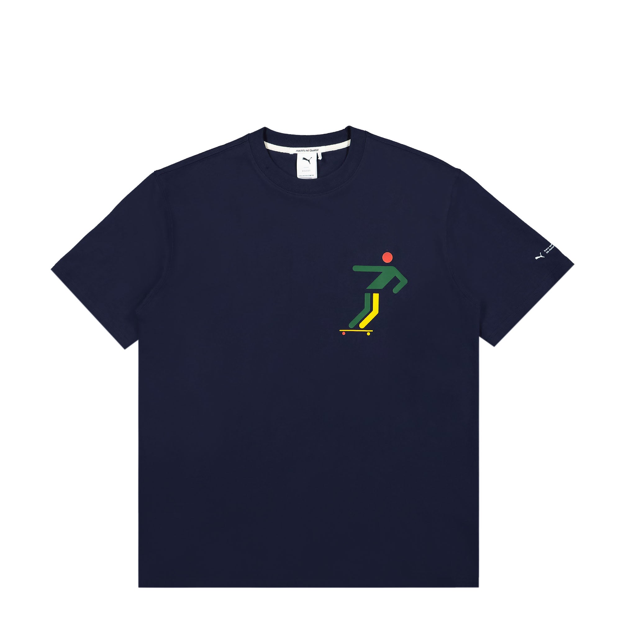 Puma MMQ Heroes Graphic T-Shirt Puma Navy T-Shirts 539511 06 | Overkill