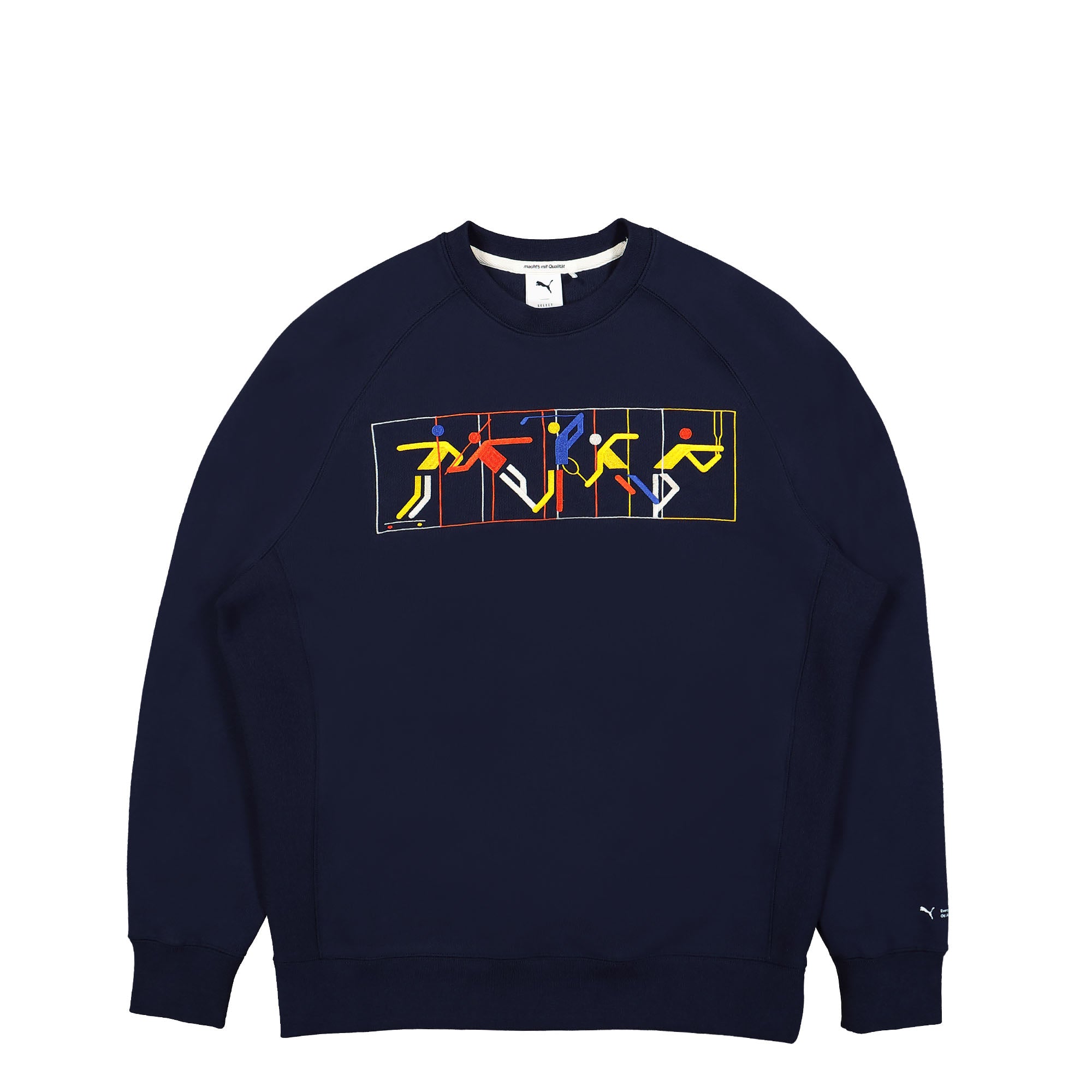 Puma MMQ Heroes Graphic Crew Puma Navy Sweatshirts 539512 06 | Overkill