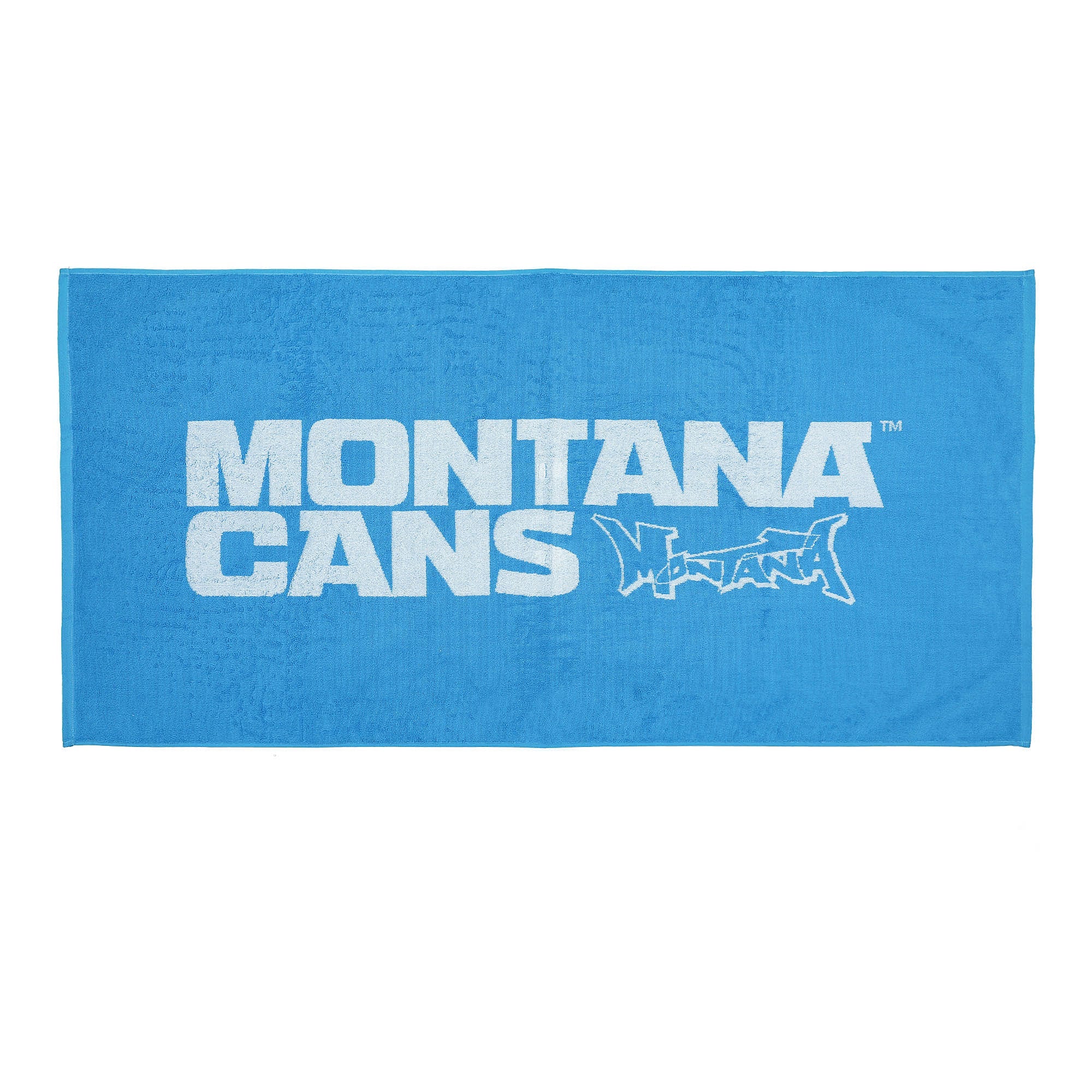 Montana Beach Towel Typo + Logo Blue Towels 540905 | Overkill