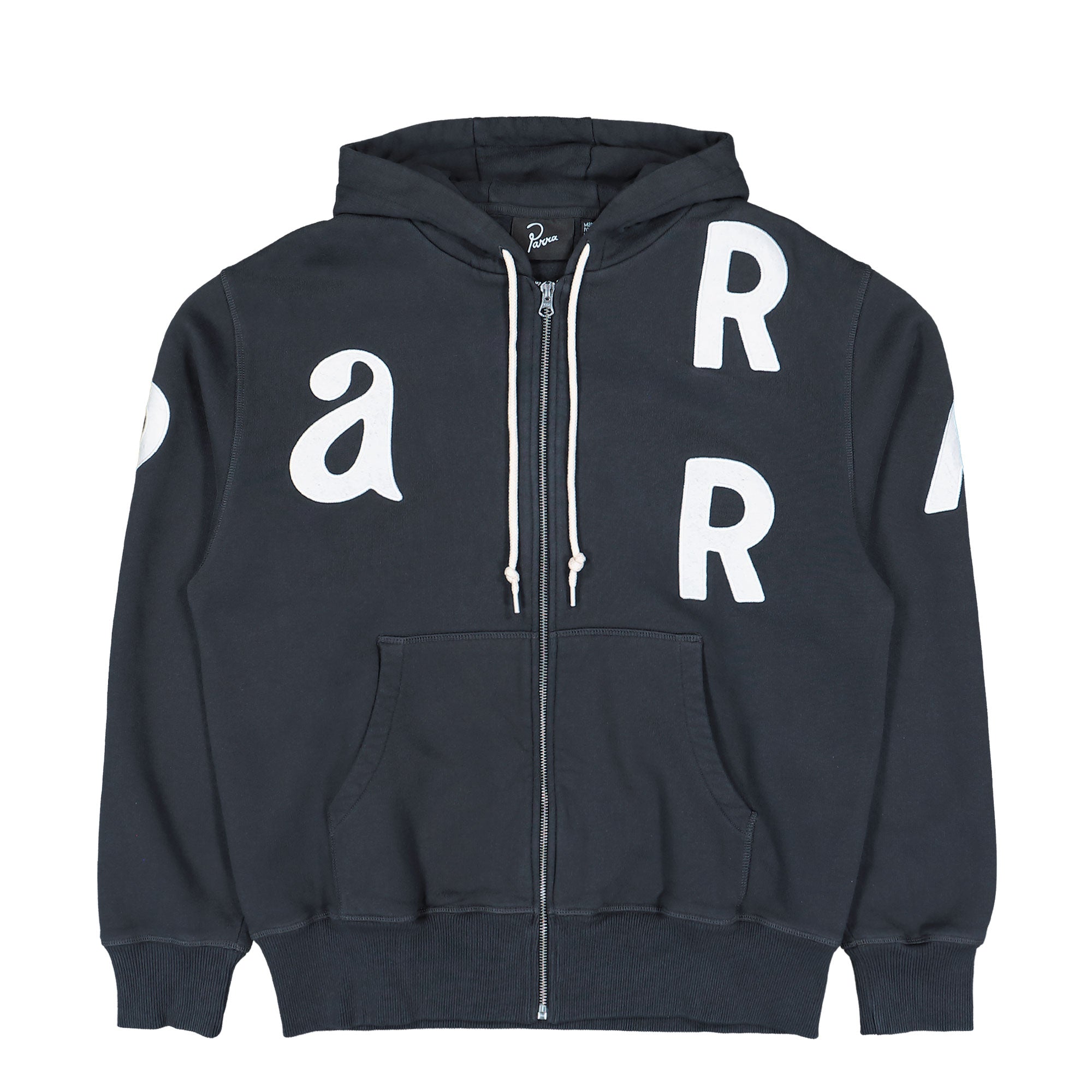 Parra Word Salad Zip Hooded Sweatshirt 54131 | OVERKILL