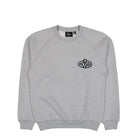 Parra Legs Logo Crew Neck Sweatshirts Heather Grey Sweatshirts 54242 | Overkill