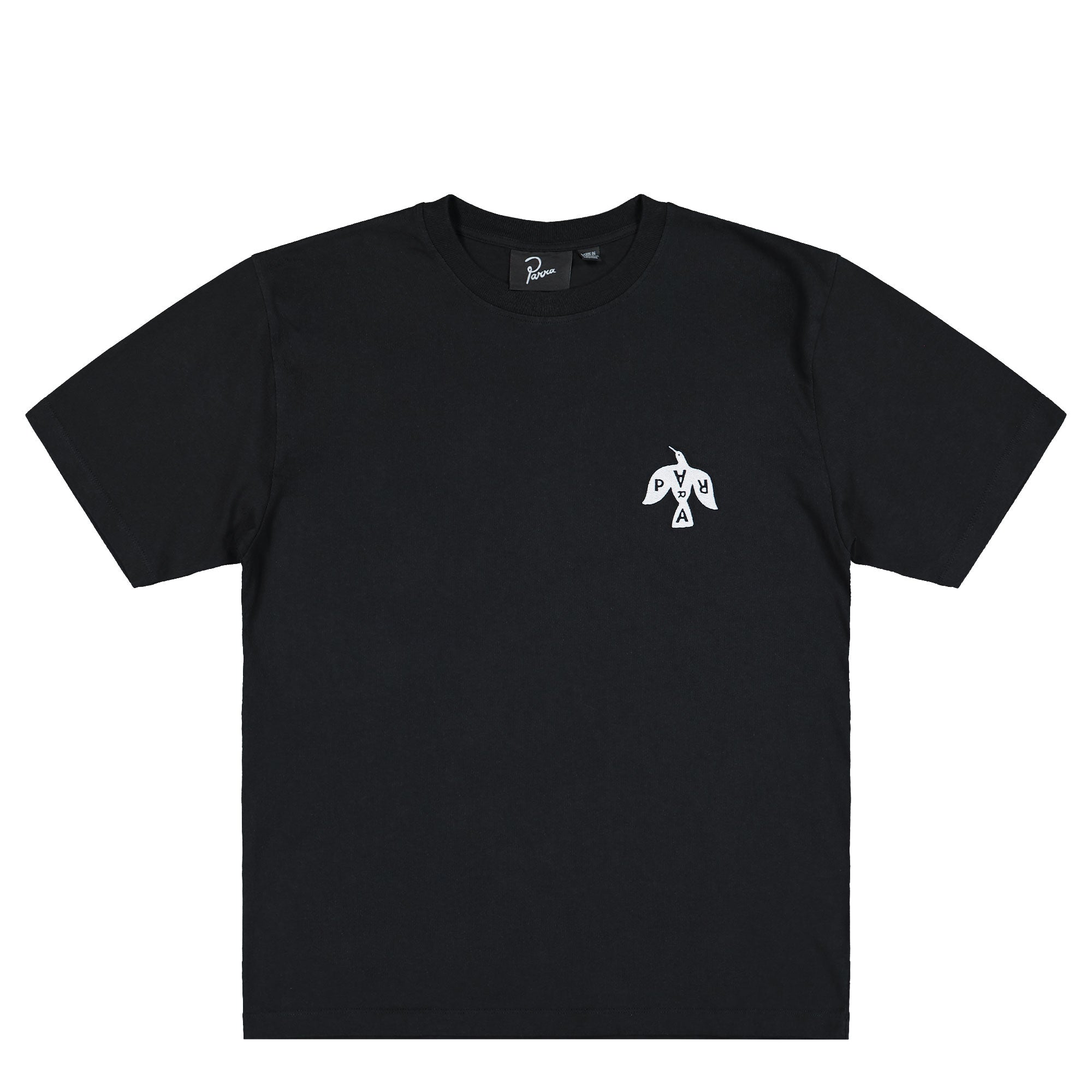 Parra Crow Logo T-Shirt Black T-Shirt 54310 | Overkill
