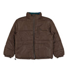 Parra Protect The Sun Reversible Puffer Jacket Brown Jacket 54435 Detail View 5 | Overkill
