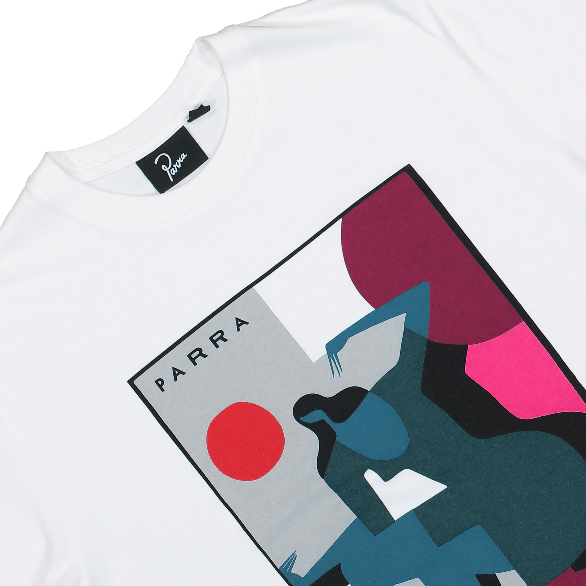 Parra Ball To The Face T-Shirt White T-Shirt 55275 Detailfoto | Overkill
