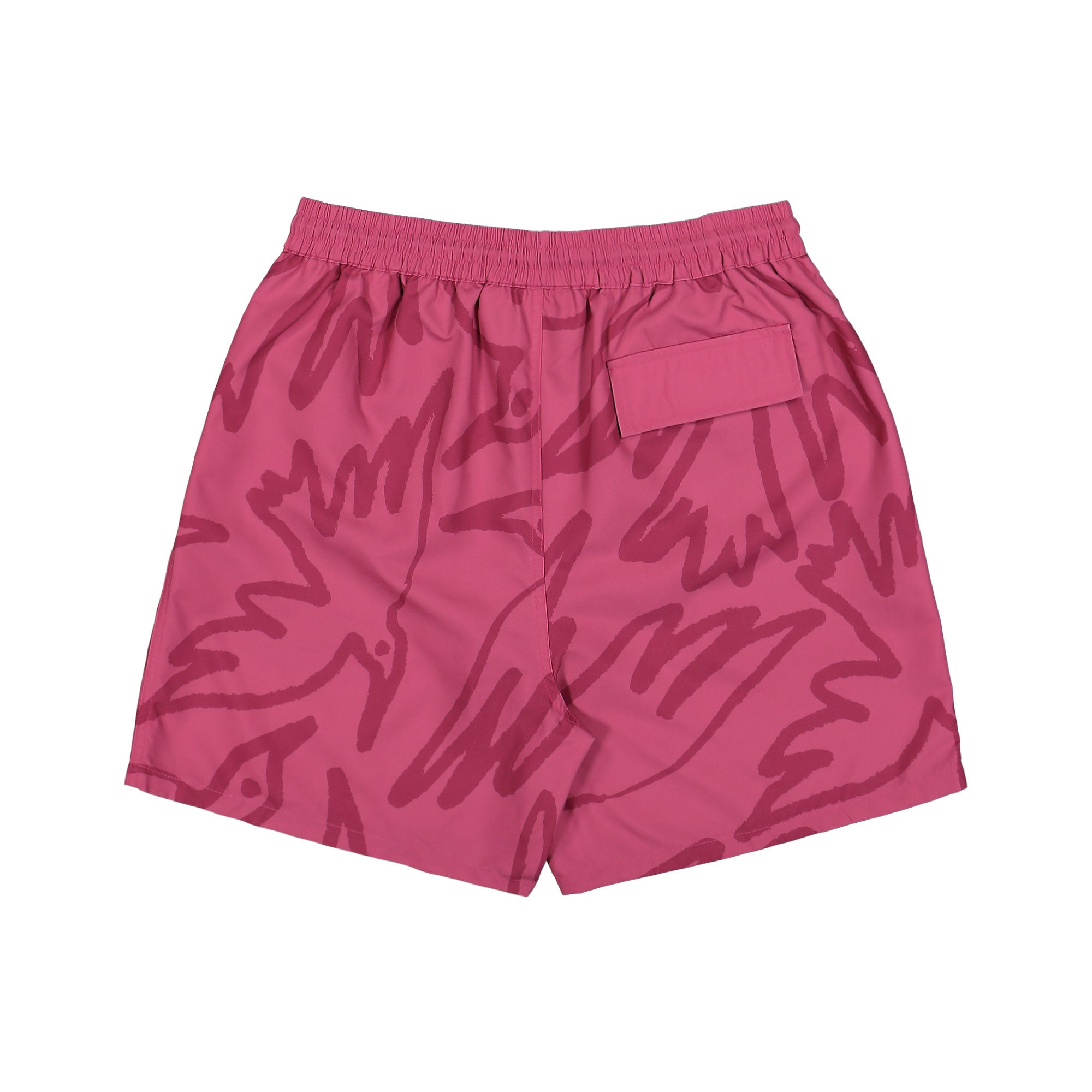 Parra Birds Fly Free Swim Shorts Purple Pink Shorts 55335 Close-up | Overkill
