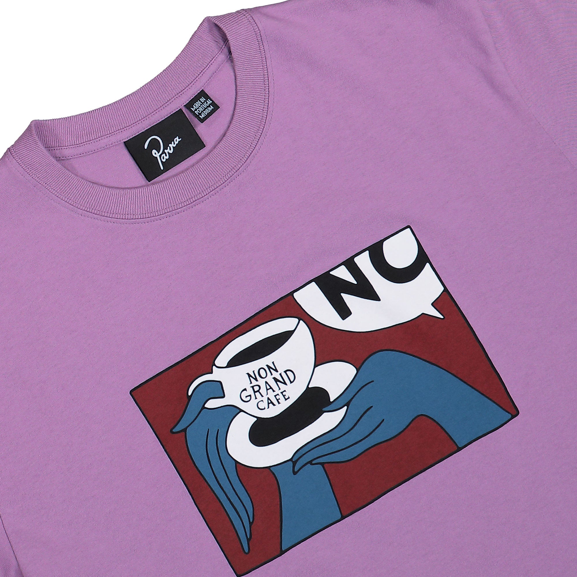 Parra Not You T-Shirt Purple T-Shirts 55350 Detailfoto | Overkill
