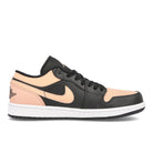 Jordan Air Jordan 1 Low Black / Arctic Orange - White   Material | Overkill