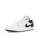 Jordan Air Jordan 1 Low White / Black - White Low Top Sneakers  Close Up | Overkill