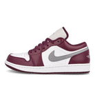 Jordan Air Jordan 1 Low Cherrywood Red / Cement Grey - White Low Top Sneakers 553558 615 | Overkill