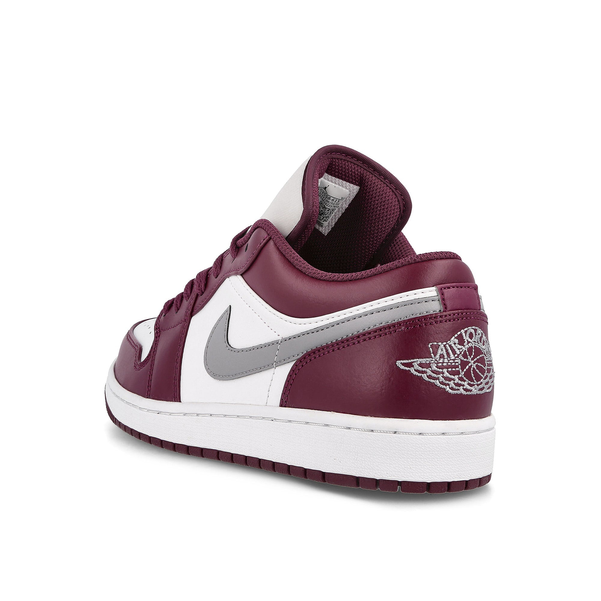 Jordan Air Jordan 1 Low Cherrywood Red / Cement Grey - White Low Top Sneakers  Material | Overkill