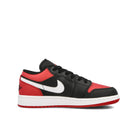 Jordan Air Jordan 1 Low GS Black / Gym Red-White Low Top Sneakers  Silhouette | Overkill
