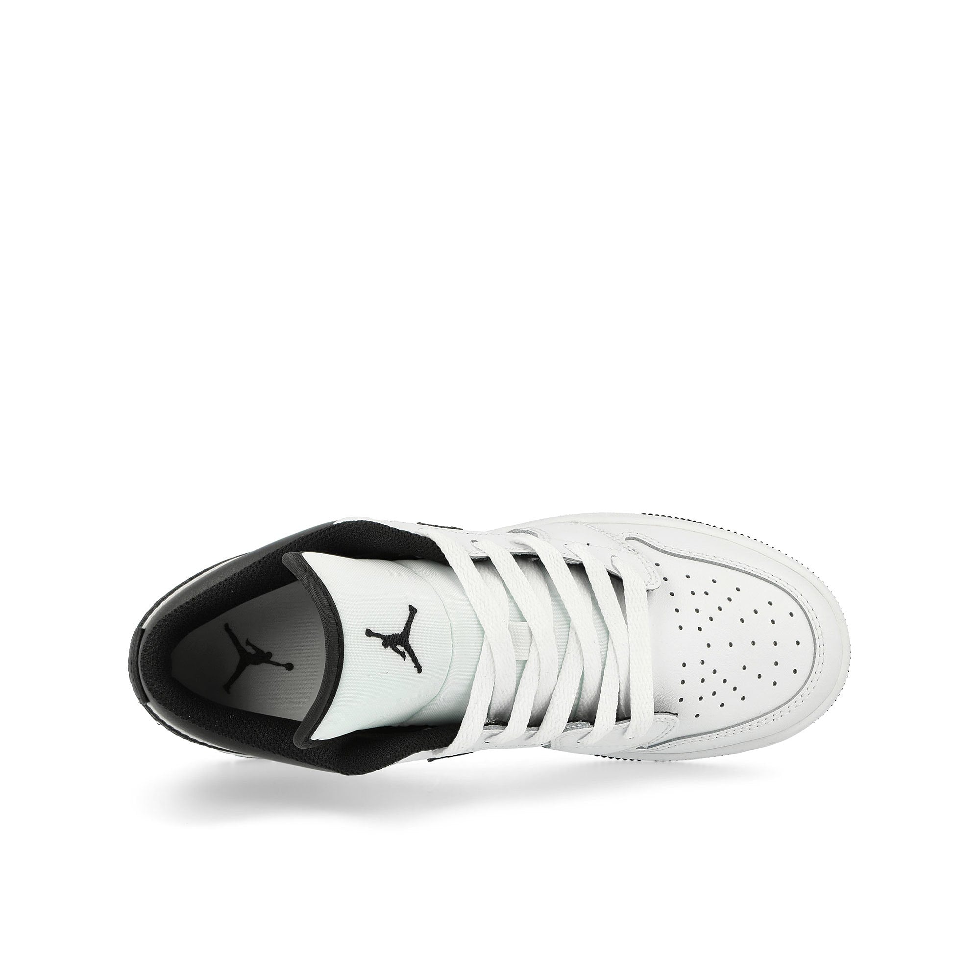 Jordan Air Jordan 1 Low GS White / Black - White Low Top Sneakers  Detailfoto | Overkill
