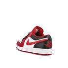 Jordan Air Jordan 1 Low GS White / Gym Red - Black Low Top Sneakers  Material | Overkill