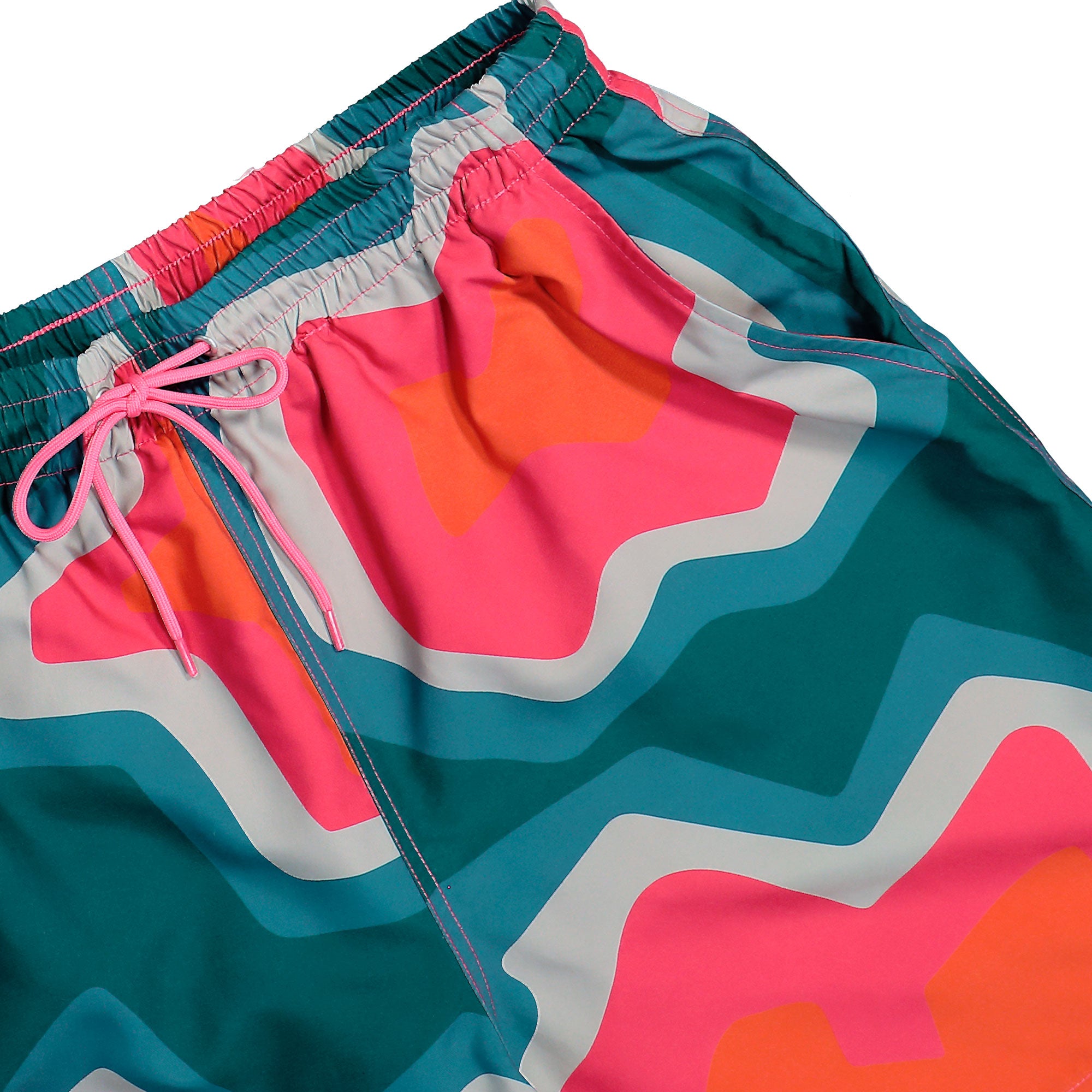 Parra Gem Stones Swim Shorts Pink Shorts 55435 Detail View 1 | Overkill
