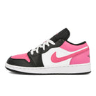 Jordan Air Jordan 1 Low GS White / Pinksicle - Black  554723 106 | Overkill