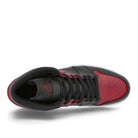 Air Jordan 1 Mid "Banned" Black / Gym Red - White Overkill Archive 554724 074 Detailfoto | Overkill