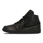 Jordan Air Jordan 1 Mid Black / Black - Black Mid Top Sneakers 554724 090 | Overkill
