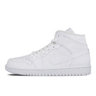 Jordan Air Jordan 1 Mid White / White - White Mid Top Sneakers 554724 129 | Overkill