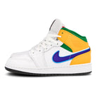 Jordan Air Jordan 1 Mid GS White / Court Purple - Total Orange  554725 128 | Overkill