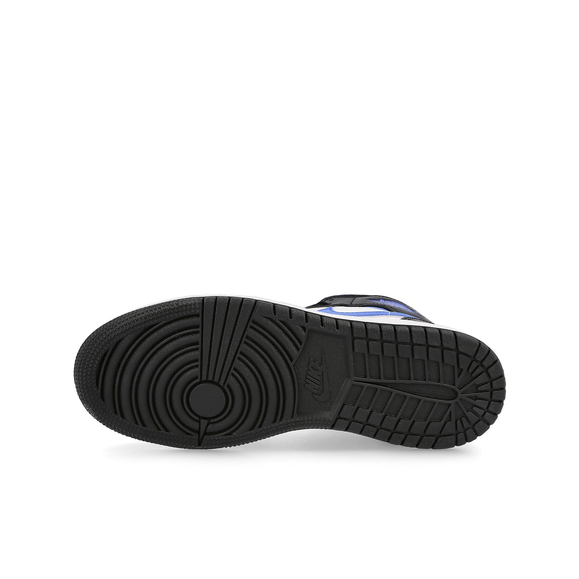 Jordan Air Jordan 1 Mid GS White / Racer Blue - Black  Detail view 2 | Overkill