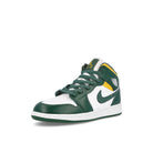 Jordan Air Jordan 1 Mid GS Noble Green / Pollen - White  Detailfoto | Overkill
